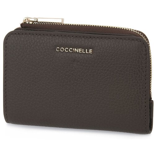 Coccinelle Denarnica W00 METALLIC SOFT Kostanjeva Slike