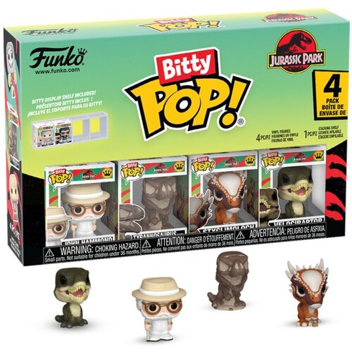 Funko Bitty Pop Blister 4 figuras Bitty POP Jurassic Park Raptor Slike