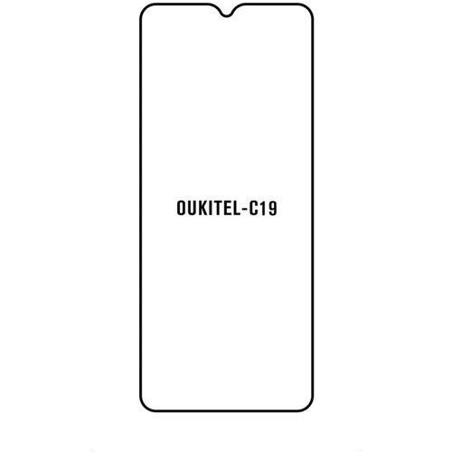 Oukitel C19 hydrogel za&amp;scaron;titna folija Slike
