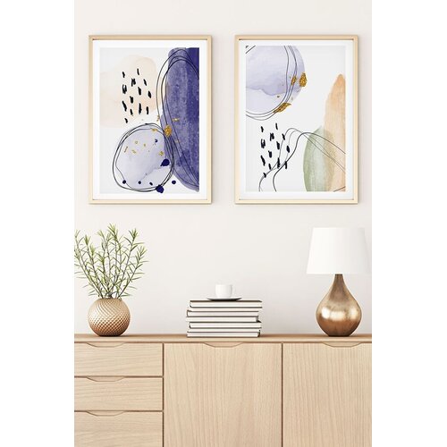 WALLXPERT Uramljena slika Huhu21, 35x50 cm , 2 dijela Cene