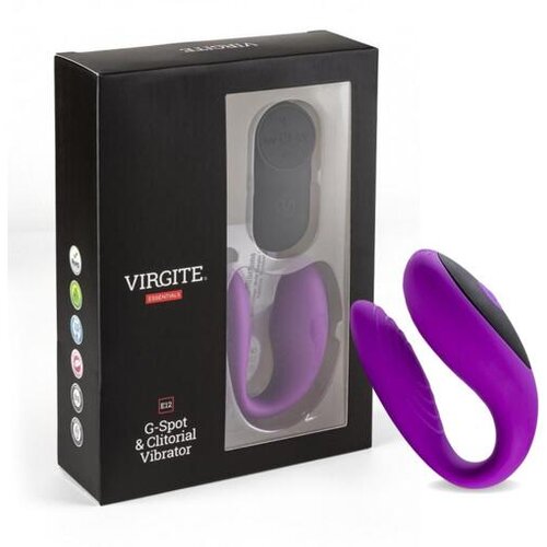 Virgite Essentials Vibrator Za Pare Virgite E12 Purple Slike
