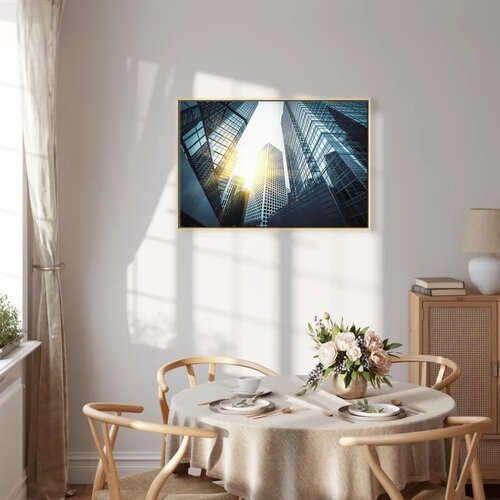  Slika - In a Big City (1 Part) Wide - Third Variant 90x60 U prirodnom drvenom okviru Slike