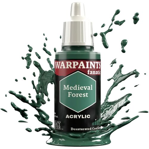 The Army Painter Warpaints Fanatic: Desaturated Cool Greens - Medieval Forest Cene