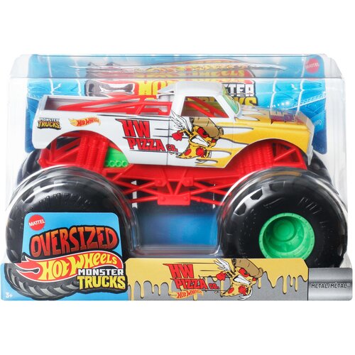 Mattel Hot Wheels Monster Trucks: Pizza Co. pošastni avto 1/24 – Cene