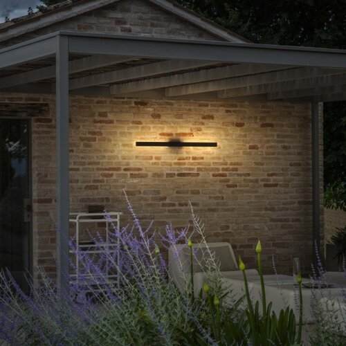 Ideal Lux - LED spolja&amp;scaron;nje zidno svetlo LINEA LED/23W/230V CRI 90 144 cm IP54 crno Slike