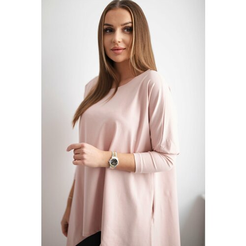 Kesi Oversize blouse dark powder pink Slike