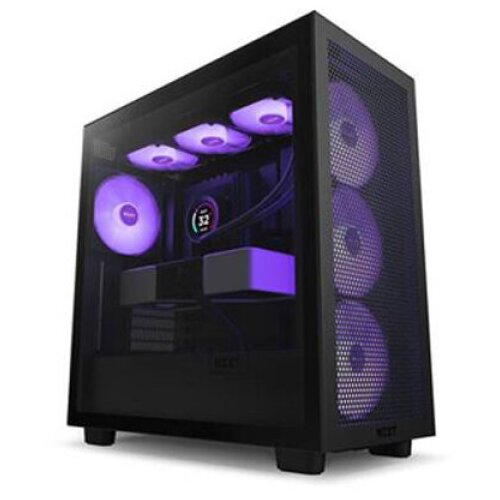 NZXT Atx Case H7 Flow Rgb črno kaljeno steklo, (21355783) Cene
