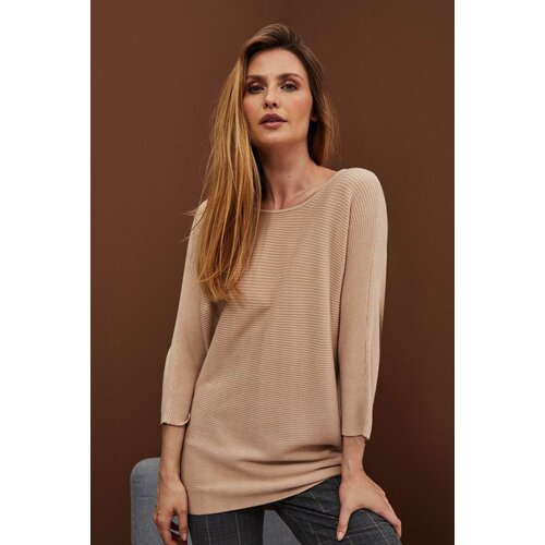 Moodo Bat sweater - beige Slike