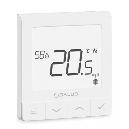Digitalni sobni termostat bežicni (baterija Li-Ion 3,7V, BELI) QUANTUM SQ610RF SALUS Cene