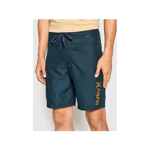 Hurley Kopalne hlače Solids AMBS22Q1O Mornarsko modra Regular Fit
