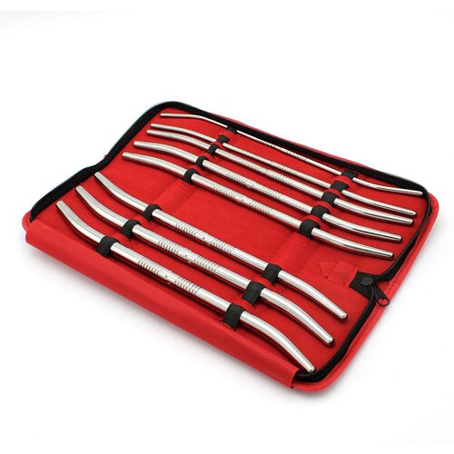 Kiotos Steel Double End Curve Dilator Set 8pcs Cene