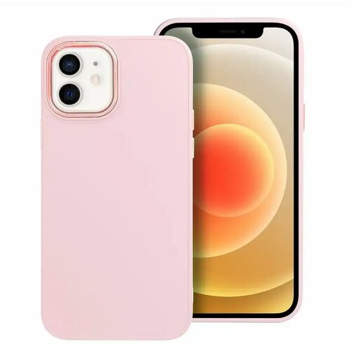 FRAME maska za IPHONE 12 / 12 PRO puderasto ružičasta Cene