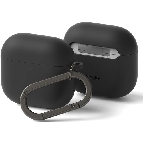 Ringke SILIKONSKI OVITEK ZA APPLE AIRPODS 4 BLACK CASE COVER, (22006178) Slike