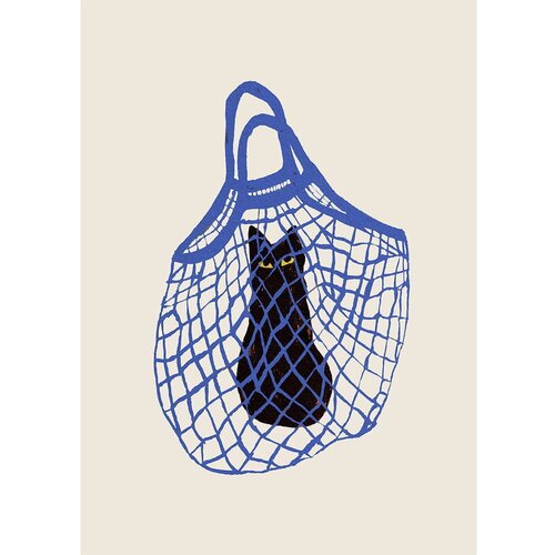The Poster Club Plakat 30x40 cm The Cat’s In The Bag – Cene