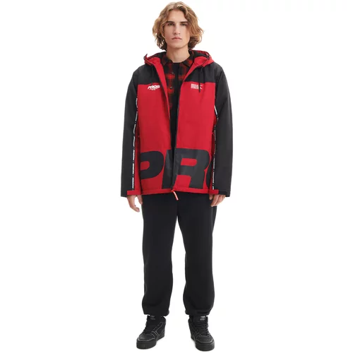 Cropp muška jakna s kapuljačom - Crvena 6968U-33X