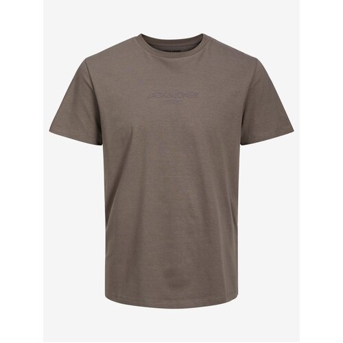 Jack &amp;amp; Jones Brown Men&amp;#039;s T-Shirt Loui - Men Slike