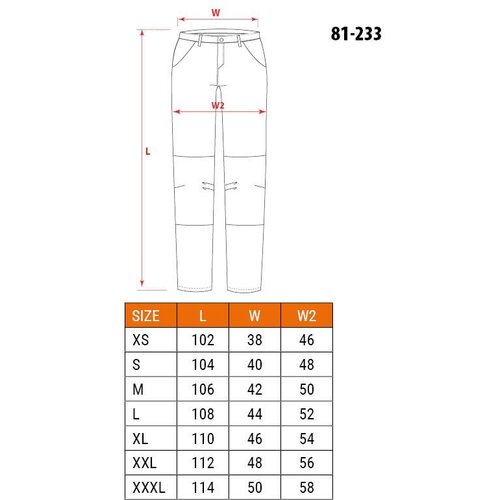  NEO tools 81-233-XXXL protective trousers Black Slike