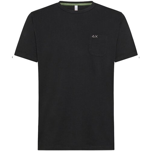 Sun68 muŠka majica t-shirt round solid pocket s/s Cene