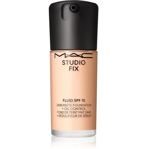 MAC Cosmetics Studio Fix Fluid SPF 15 24HR Matte Foundation + Oil Control matirajoči tekoči puder SPF 15 odtenek N11 30 ml Cene