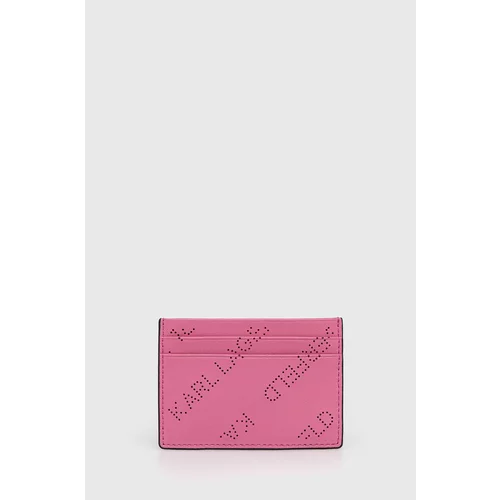 Karl Lagerfeld Etui za kartice za žene, boja: ružičasta