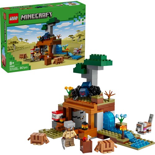Lego Minecraft The Armadillo Mine Expedition &scaron;tevilka 21269 Cene