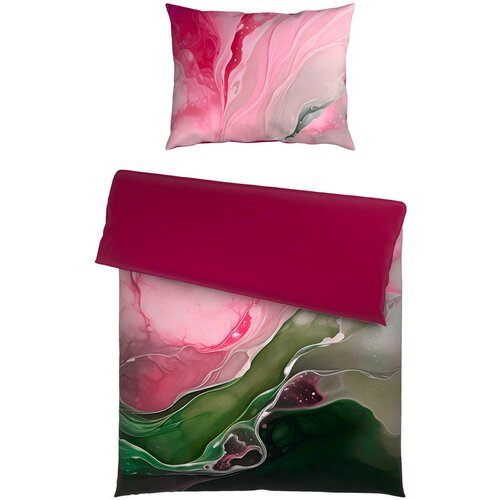 Esposa OBOJESTRANSKA POSTELJNINA 140/200 cm saten pink Cene