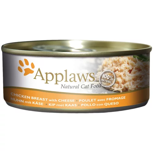 Applaws mačja hrana u juhi 6 x 156 g - Pileća prsa i sir