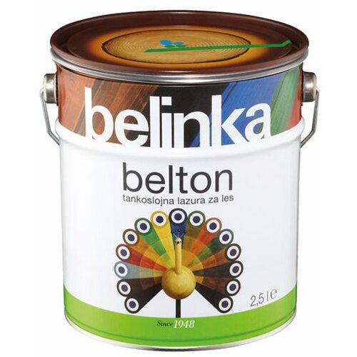 Belinka Tankoslojna lazura za les Belton (bor, 2,5 l) Slike