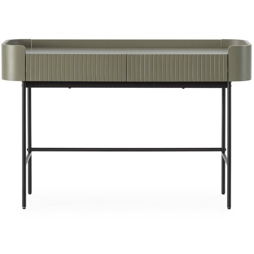 MOME Kaki zelena stranska mizica 40x120 cm Willa – Cene