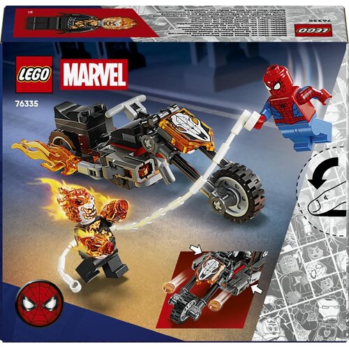 Lego Marvel Spider-Man proti Ghost Riderjevemu motorju &scaron;tevilka 76335 Cene
