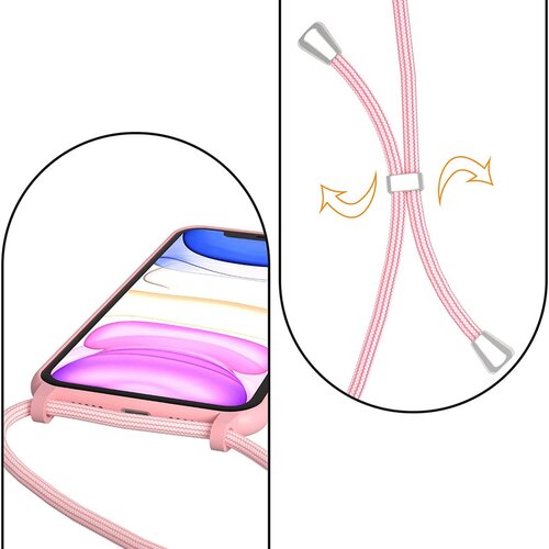  Maska za iPhone 14 Pro String roze Cene