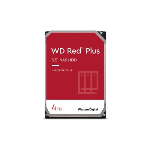 Western Digital HDD 4TB SATA3 Red PlusIntelliPower 256MB,For NAS Systems Cijene