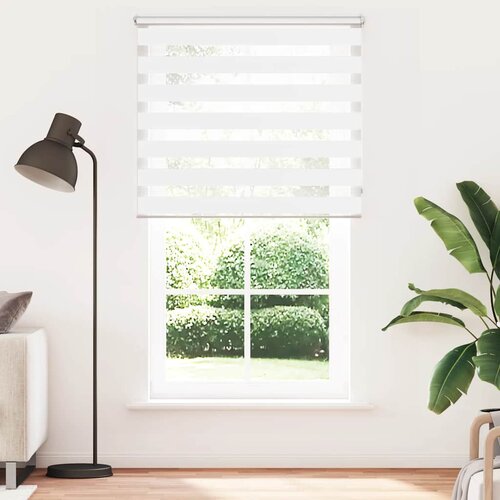 Zebra zavjesa 120,9 x 230 cm Širina tkanine 116,7 cm bijela Cene