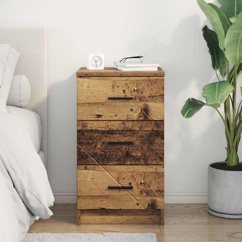  Noćni ormar Staro drvo 38 x 38 x 66 cm Konstruirano drvo Slike