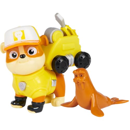 Spin Master Paw Patrol Veliki tovornjak za prevoz ru&amp;scaron;evin junak, Rumena, (21552896) Slike