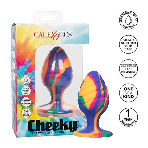 California Exotic Novelties Analni čep &amp;quot;Cheeky Swirl Plug&amp;quot; - velik (R14653) Slike