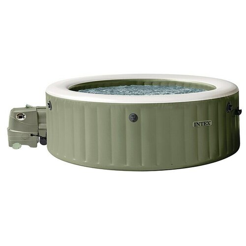 Intex Prenosni masažni bazen PureSpa&trade; Bubble Massage (Olivno zelena, 1.340 l) Cene