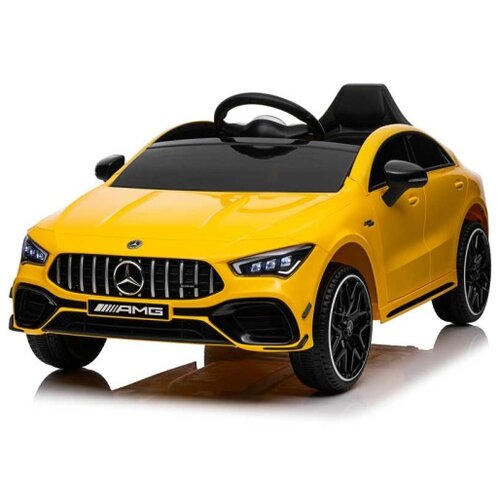 Premium Stil Dečiji automobil na akumulator – Mercedes CLA 45 AMG 4×4 Žuti Cene