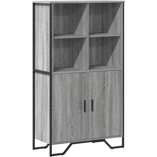 Maison Chic Visoka omara - Komoda - Predalnik siva sonoma 79,5x35,5x137,5 cm inženirski les, (21721342) Cene