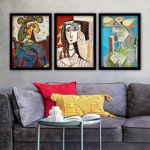 Wallity Set uramljenih slika 3SC_UNPP30, 3 Dela Cene