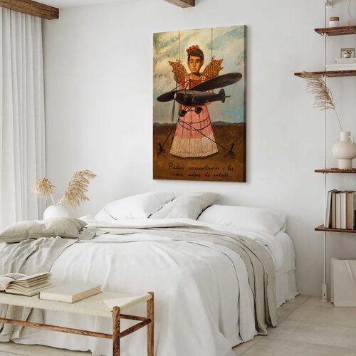  Slika - Frida Kahlo &amp;ndash; They Asked for Planes and Got Straw Wings 20x30 Premium Print Slike