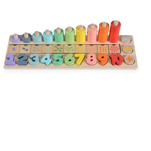 Tooky Toy Edukativna igračka drvena Set za brojanje Cene
