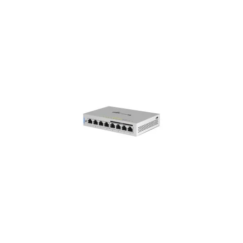 Ubiquiti 8-Port Fully Managed Gigabit Switch with 4 IEEE 802.3af Includes 60W Power Supply, EU