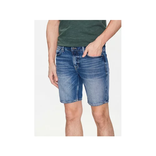 Guess Jeans kratke hlače Rodeo M3GD27 D4T9G Mornarsko modra Regular Fit