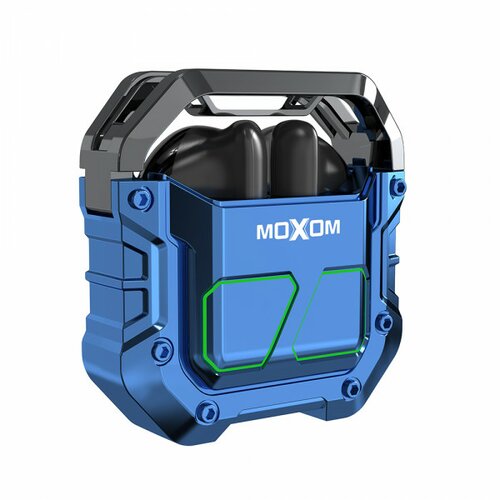 Moxom slušalice bluetooth airpods MX-TW22 plave Slike