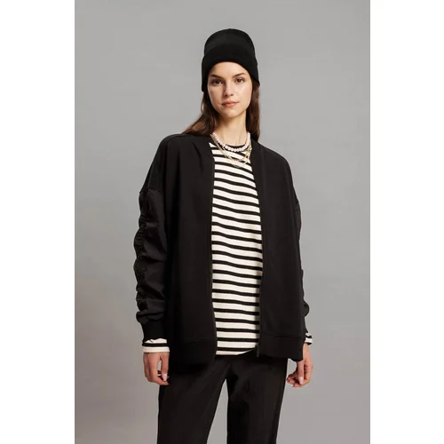 Defacto Oversize Fit College Collar Bomber Cardigan