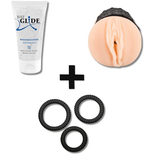  Početni set za ručni rad (masturbator, lubrikant, prsten za penis) Cijene