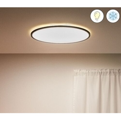 Wiz LED prigu&amp;scaron;iva plafonska svetiljka SUPERSLIM LED/32W/230V crna Wi-Fi Slike