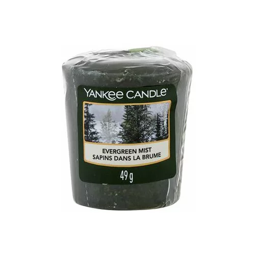 Yankee Candle Evergreen Mist dišeča svečka 49 g unisex
