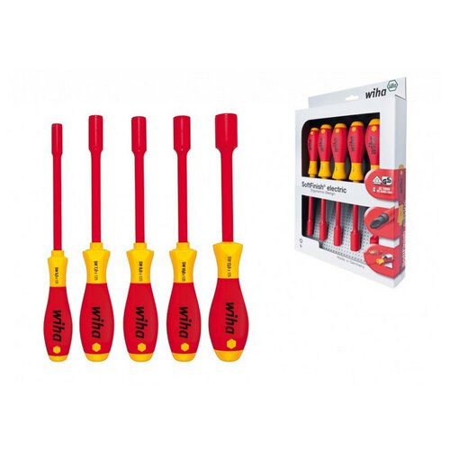 Wiha SoftFinish electric VDE nyeles dugókulcs készlet, 5 részes (040303-0667) Cijene